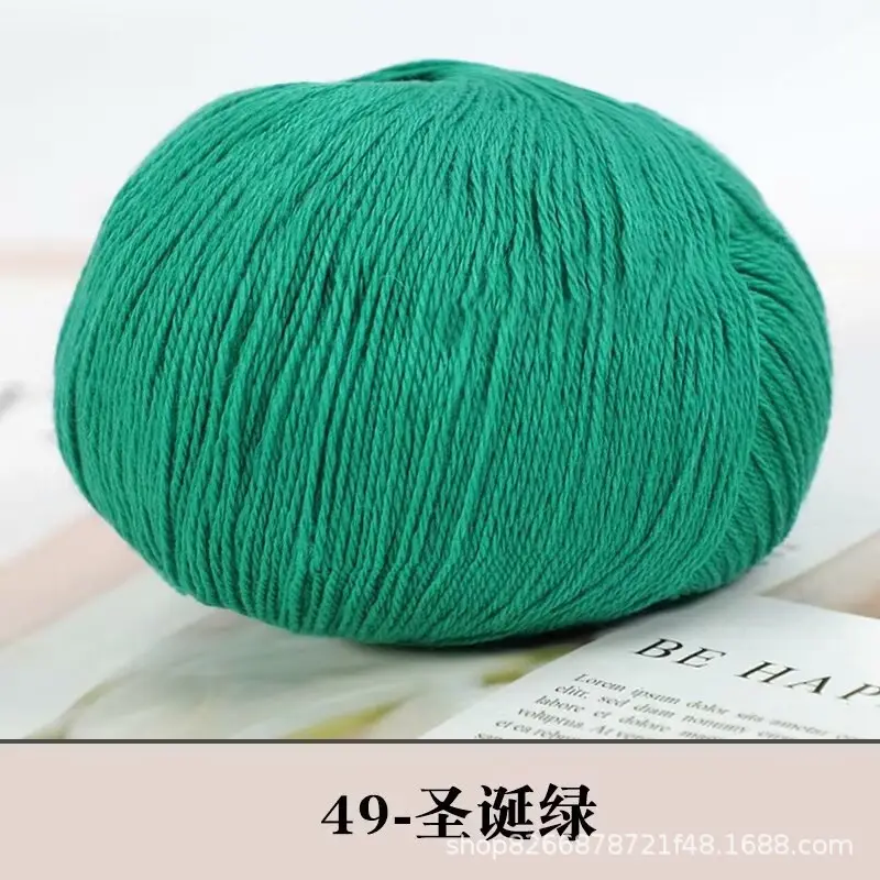 Wool wholesale factory direct genuine goods foreign trade cashmere thread hand-woven woven medium-thick sweater scarf wool group