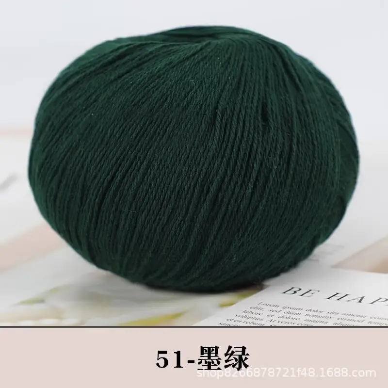 Wool wholesale factory direct genuine goods foreign trade cashmere thread hand-woven woven medium-thick sweater scarf wool group