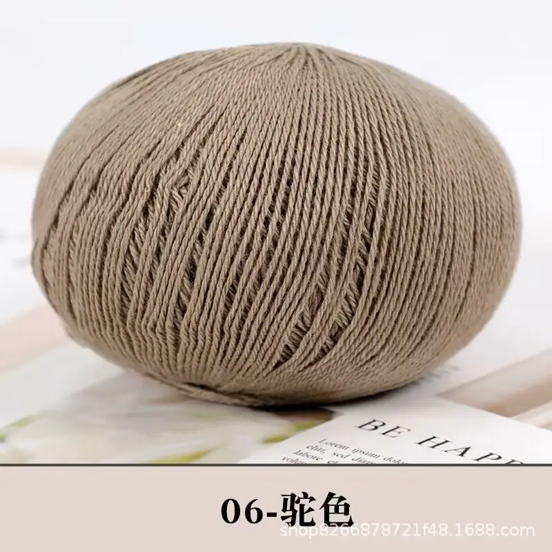 Wool wholesale factory direct genuine goods foreign trade cashmere thread hand-woven woven medium-thick sweater scarf wool group