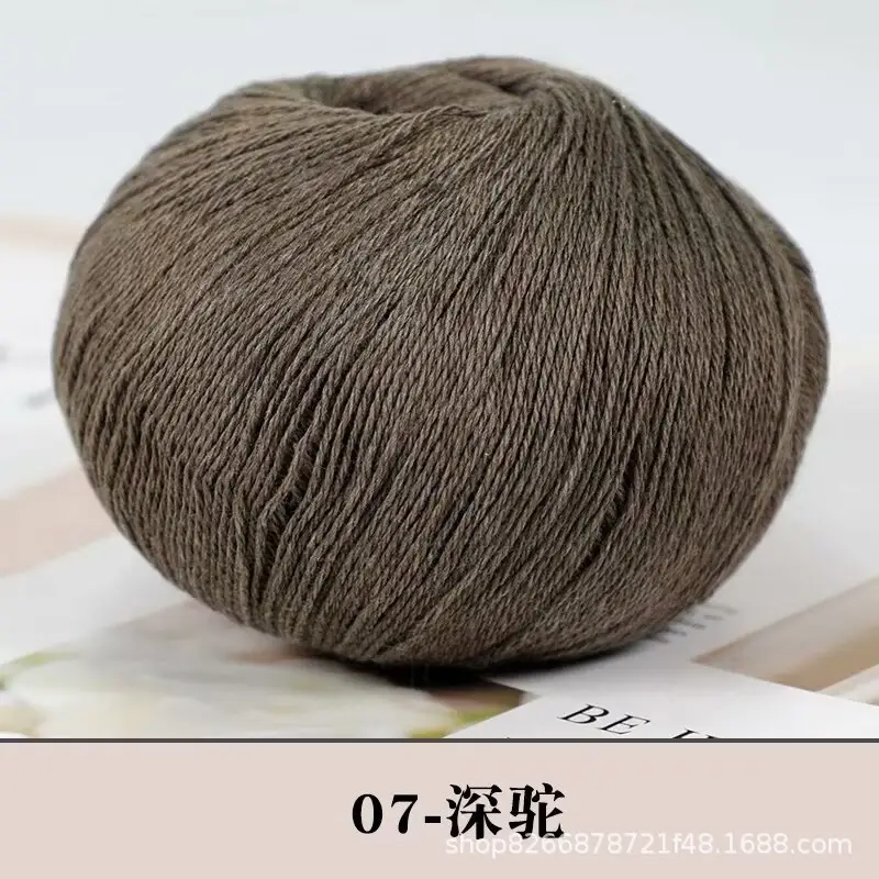 Wool wholesale factory direct genuine goods foreign trade cashmere thread hand-woven woven medium-thick sweater scarf wool group