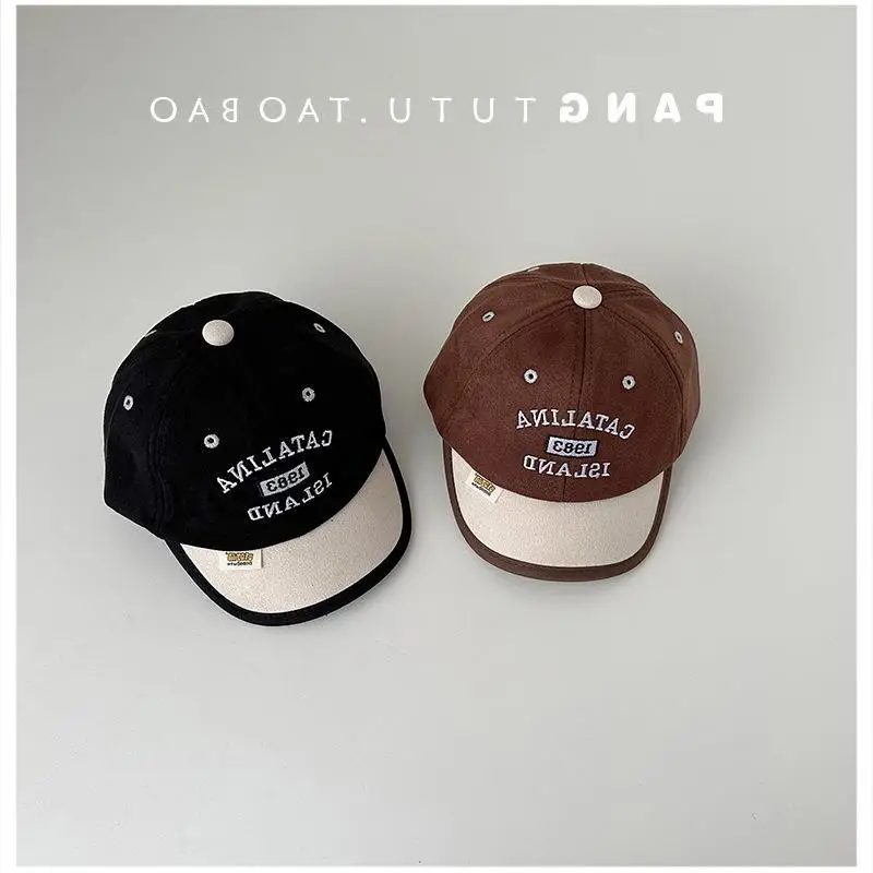 Korean-style Letter Embroidered Cap for Boys Girls — feature 4
