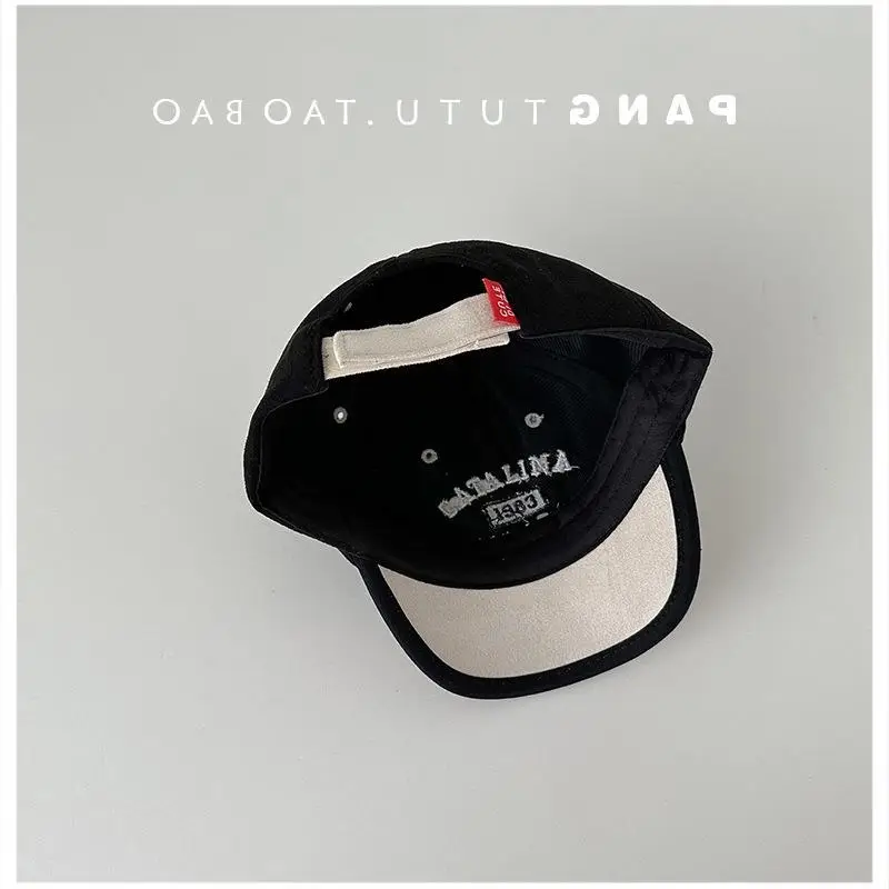 Korean-style Letter Embroidered Cap for Boys Girls — feature 5