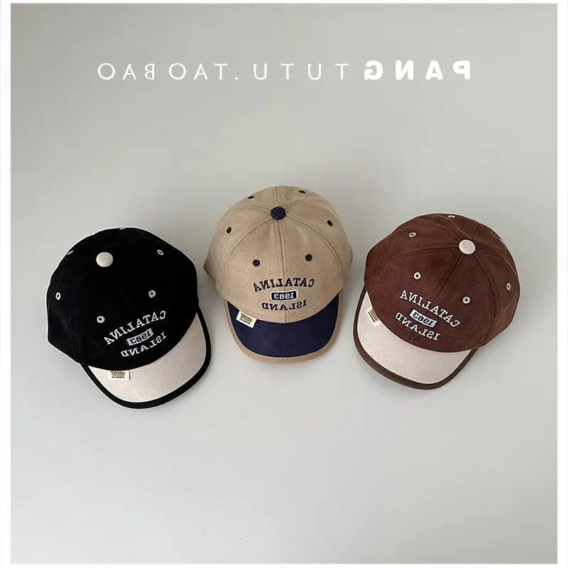 Korean-style Letter Embroidered Cap for Boys Girls — feature 8