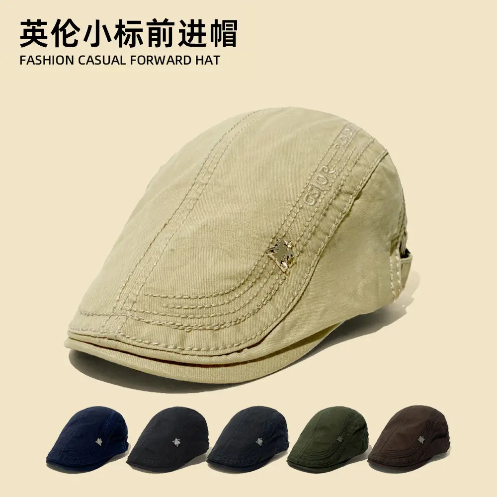 British Style Forward Hat for Women Men - Image 7