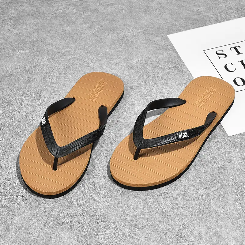 Summer 2024 Men's Outdoor Sandals, Non-Slip, Odor-Resistant, Wear-Resistant Flip-Flops, Beach Thong Sandals, Trendy Brand, Cool Feeling - Image 7