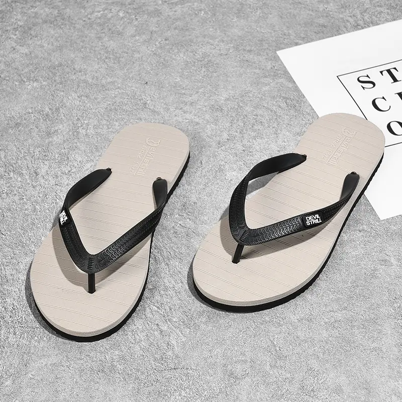 Summer 2024 Men's Outdoor Sandals, Non-Slip, Odor-Resistant, Wear-Resistant Flip-Flops, Beach Thong Sandals, Trendy Brand, Cool Feeling - Image 8