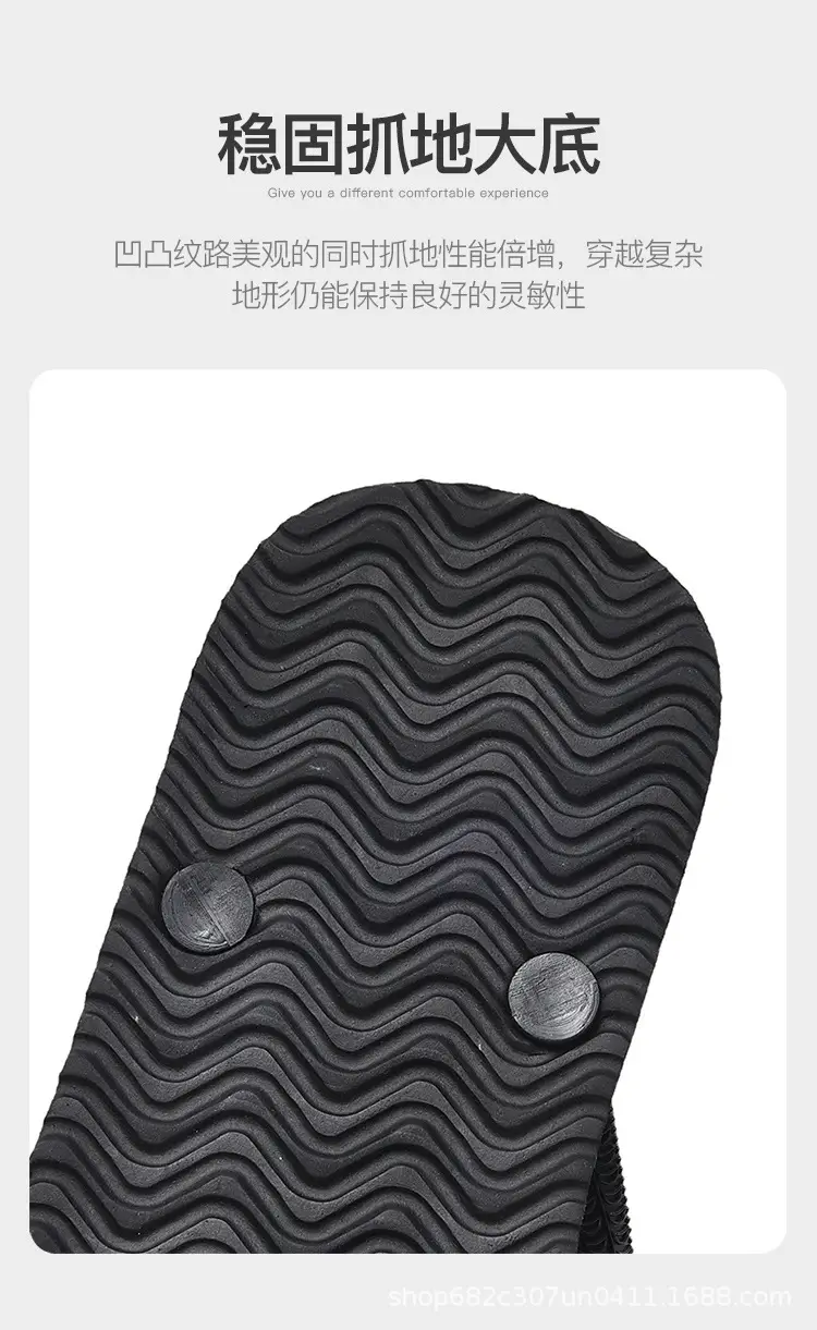 Summer 2024 Men's Outdoor Sandals, Non-Slip, Odor-Resistant, Wear-Resistant Flip-Flops, Beach Thong Sandals, Trendy Brand, Cool Feeling — feature 13