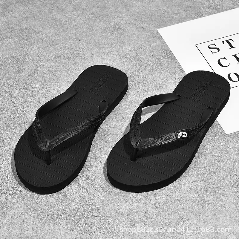 Summer 2024 Men's Outdoor Sandals, Non-Slip, Odor-Resistant, Wear-Resistant Flip-Flops, Beach Thong Sandals, Trendy Brand, Cool Feeling - Image 4