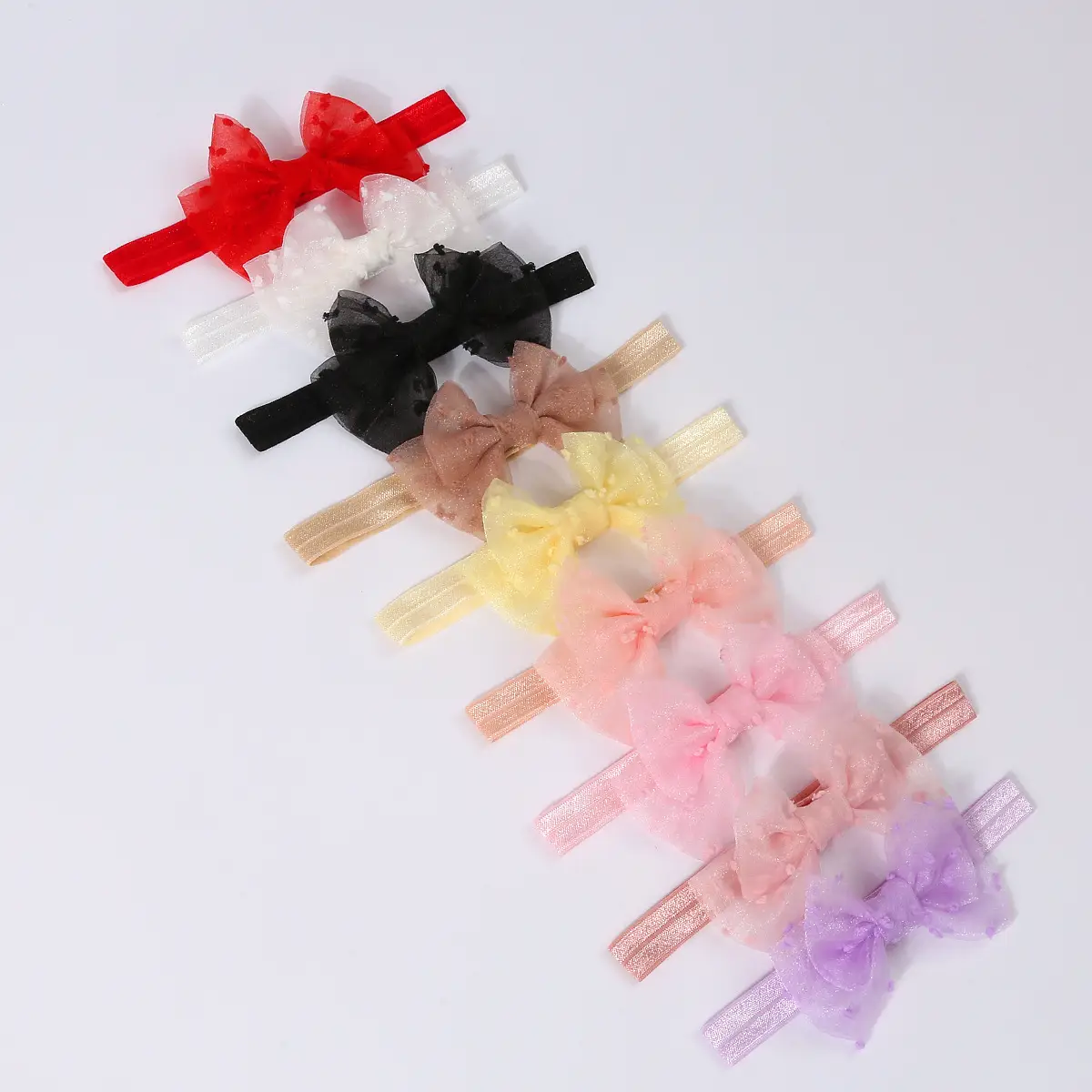Baby Bow Hair Shoes Yellow New Princess Dress