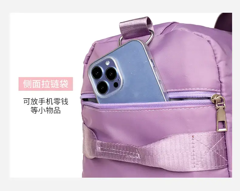 Blue Large Capacity Yoga & Training Bag for Women — feature 13