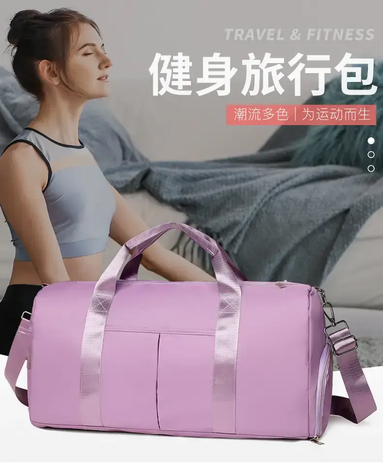 Blue Large Capacity Yoga & Training Bag for Women — feature 5