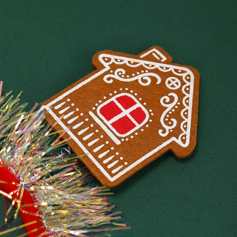 Christmas Cartoon Headbands Red Gold Party Decor — feature 7