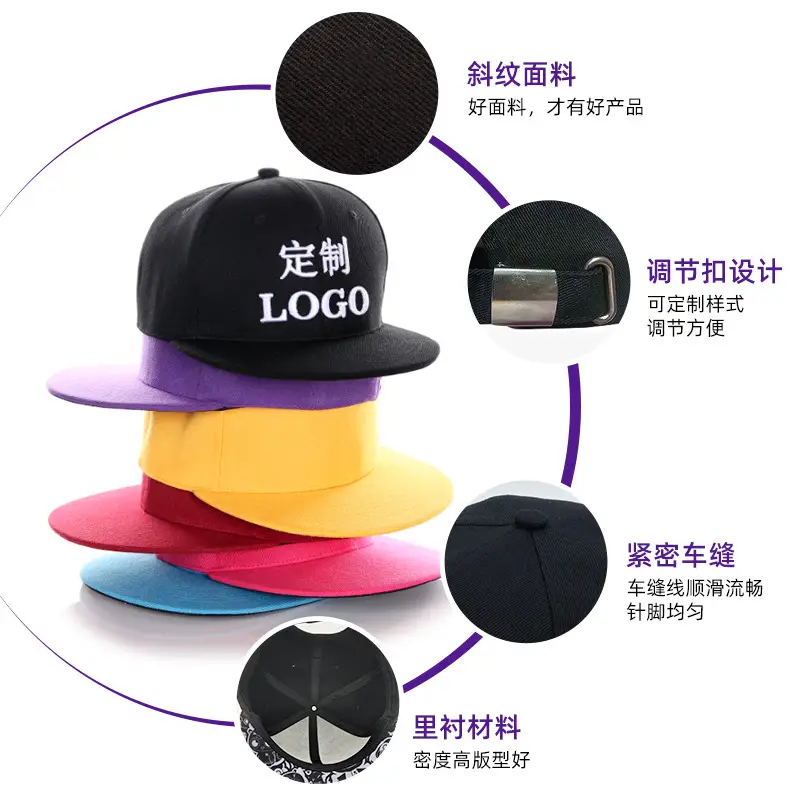 Custom Logo Baseball Caps for Men Women