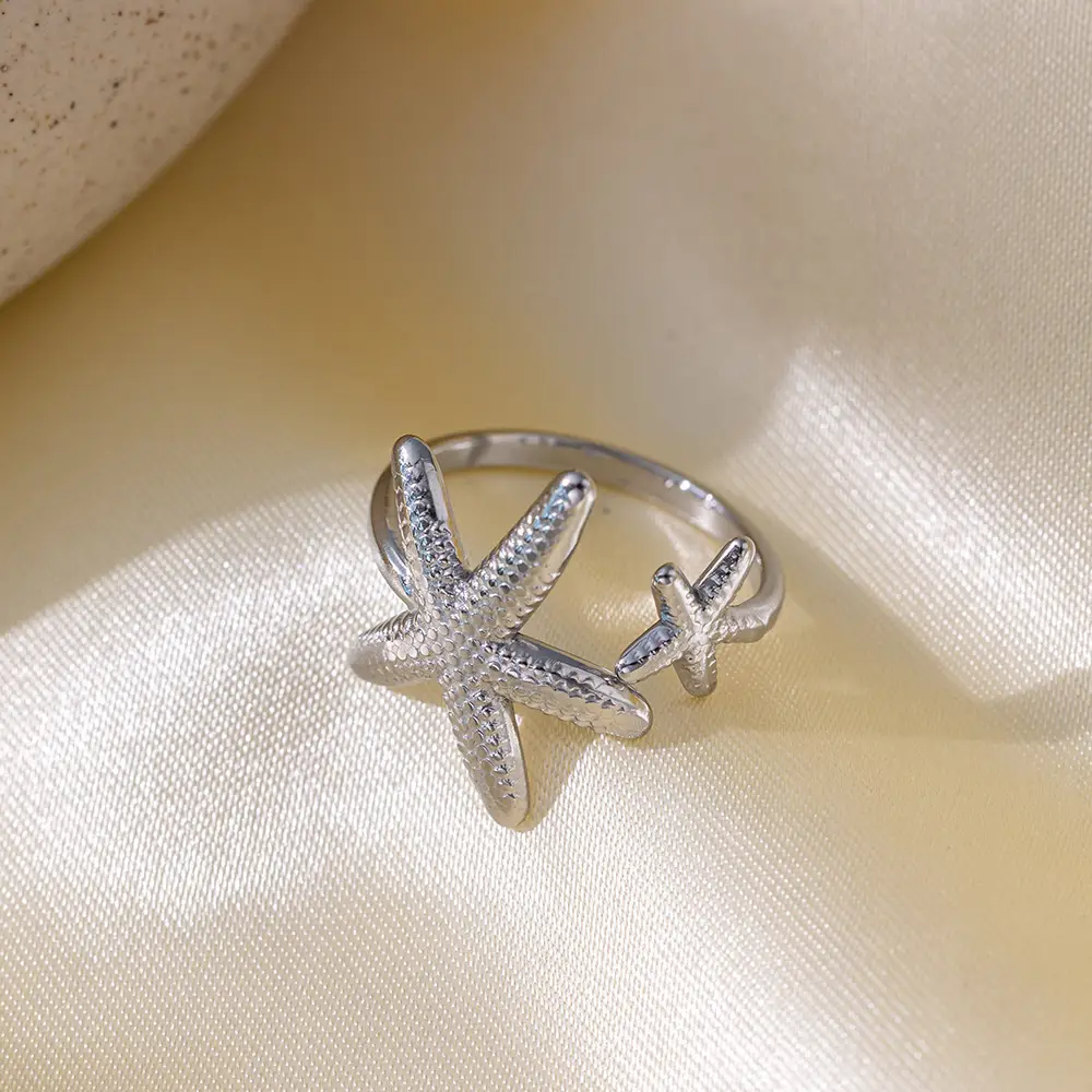 Cross-Border Starfish Shell Necklace for Women 18K Gold — feature 16