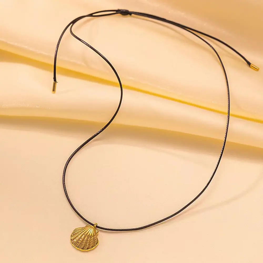 Cross-Border Starfish Shell Necklace for Women 18K Gold — feature 19