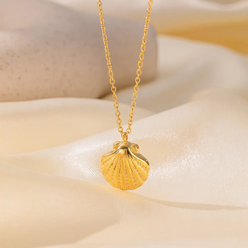 Cross-Border Starfish Shell Necklace for Women 18K Gold — feature 20