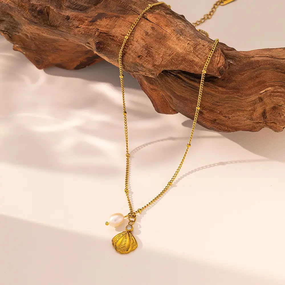 Cross-Border Starfish Shell Necklace for Women 18K Gold - Image 25
