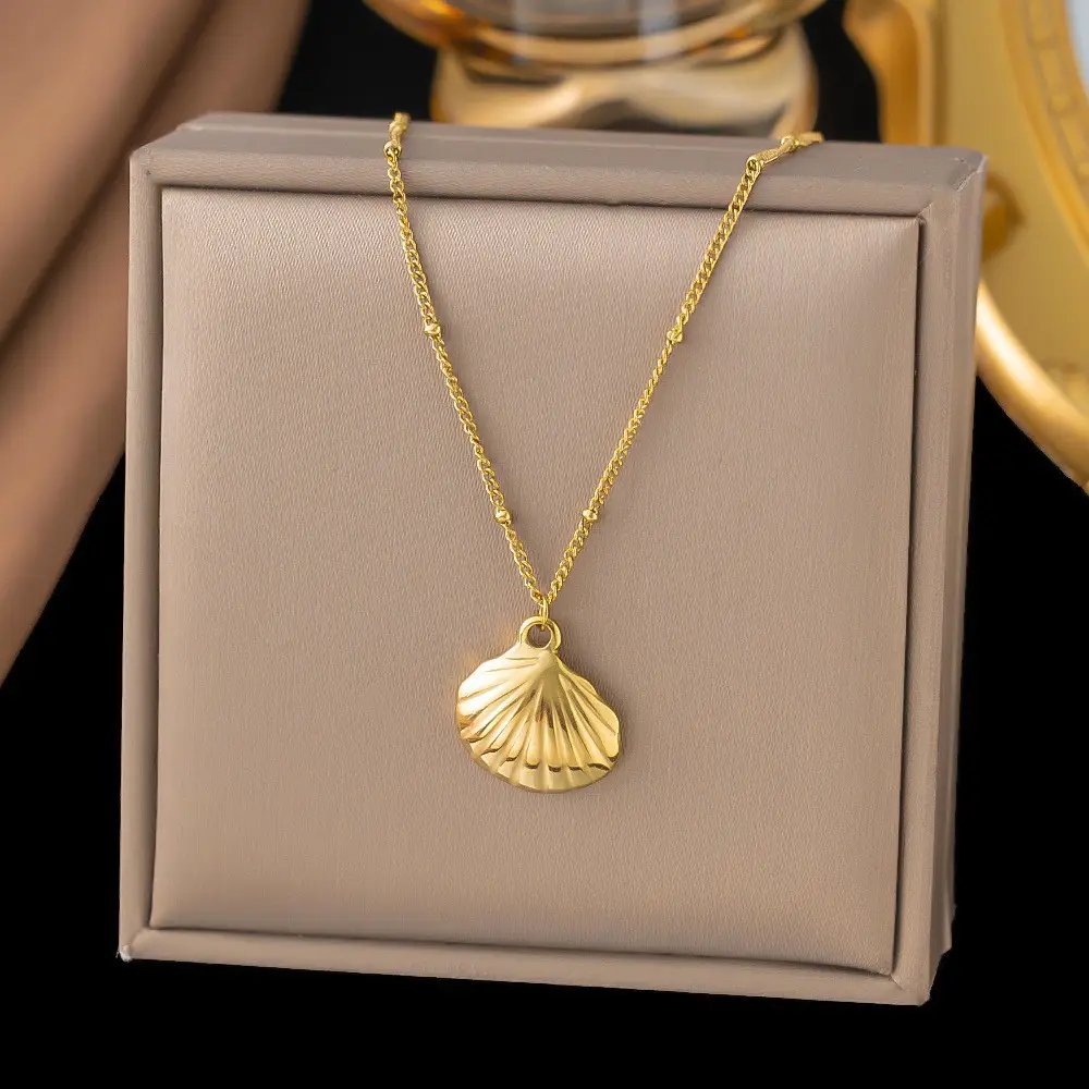 Cross-Border Starfish Shell Necklace for Women 18K Gold - Image 43