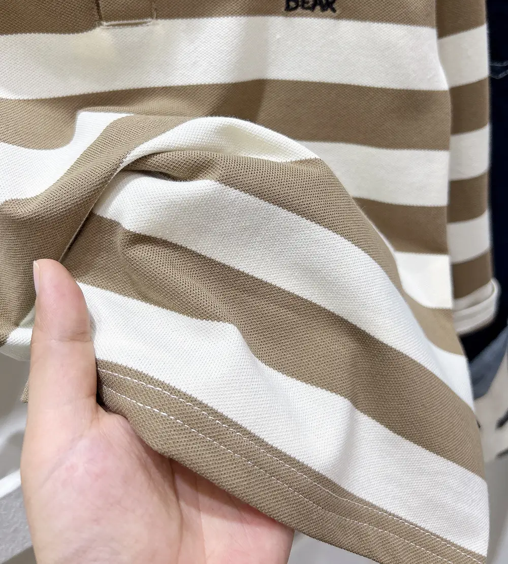 Boys' Striped Polo Shirt Long Sleeve Spring Autumn Wear — feature 9