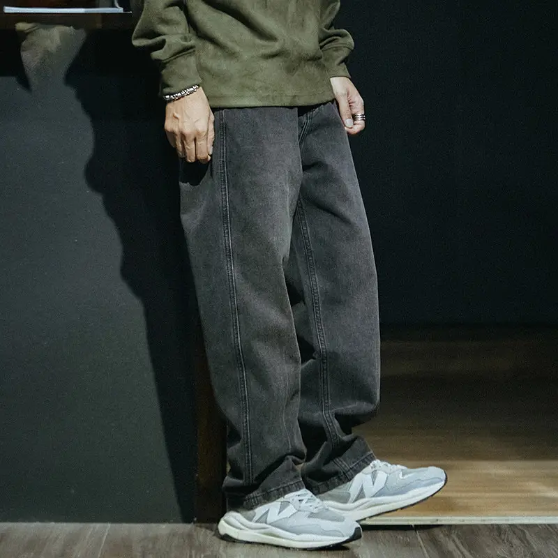 Autumn Fleece Jeans Boys Wide Leg Pants — feature 6