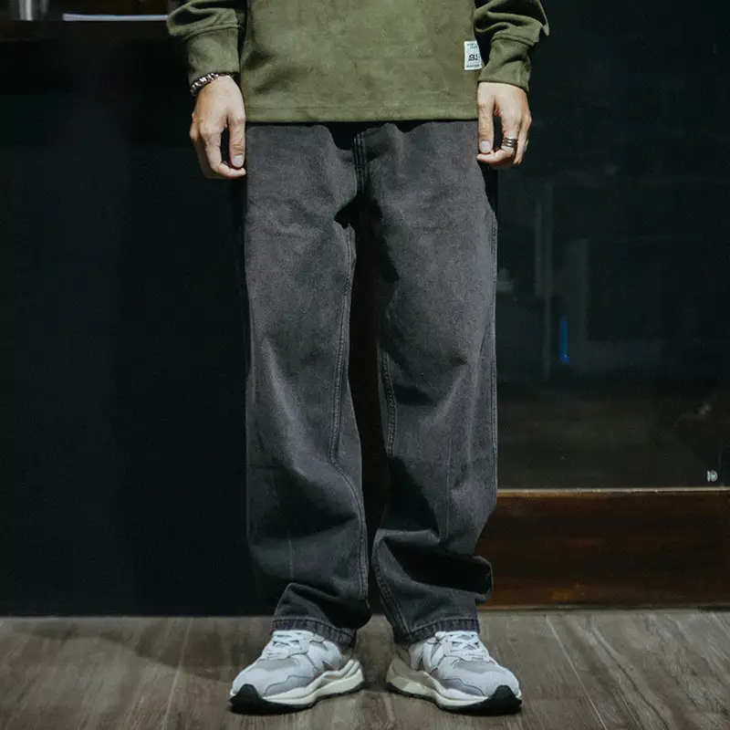 Autumn Fleece Jeans Boys Wide Leg Pants — feature 7