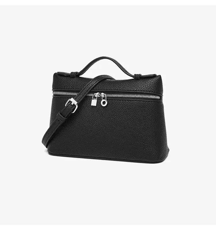 Black Leather Crossbody Shoulder Bag for Women — feature 11