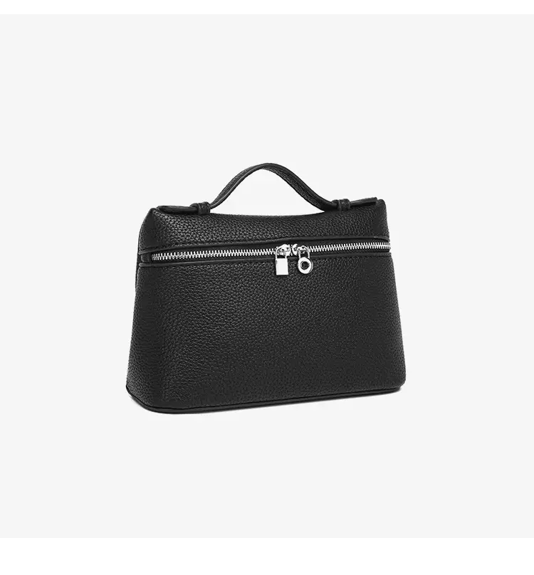 Black Leather Crossbody Shoulder Bag for Women — feature 3