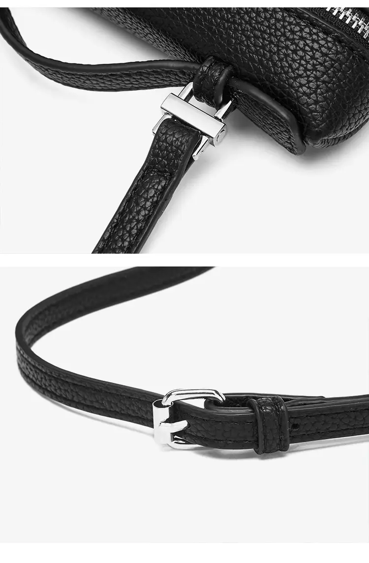 Black Leather Crossbody Shoulder Bag for Women — feature 9
