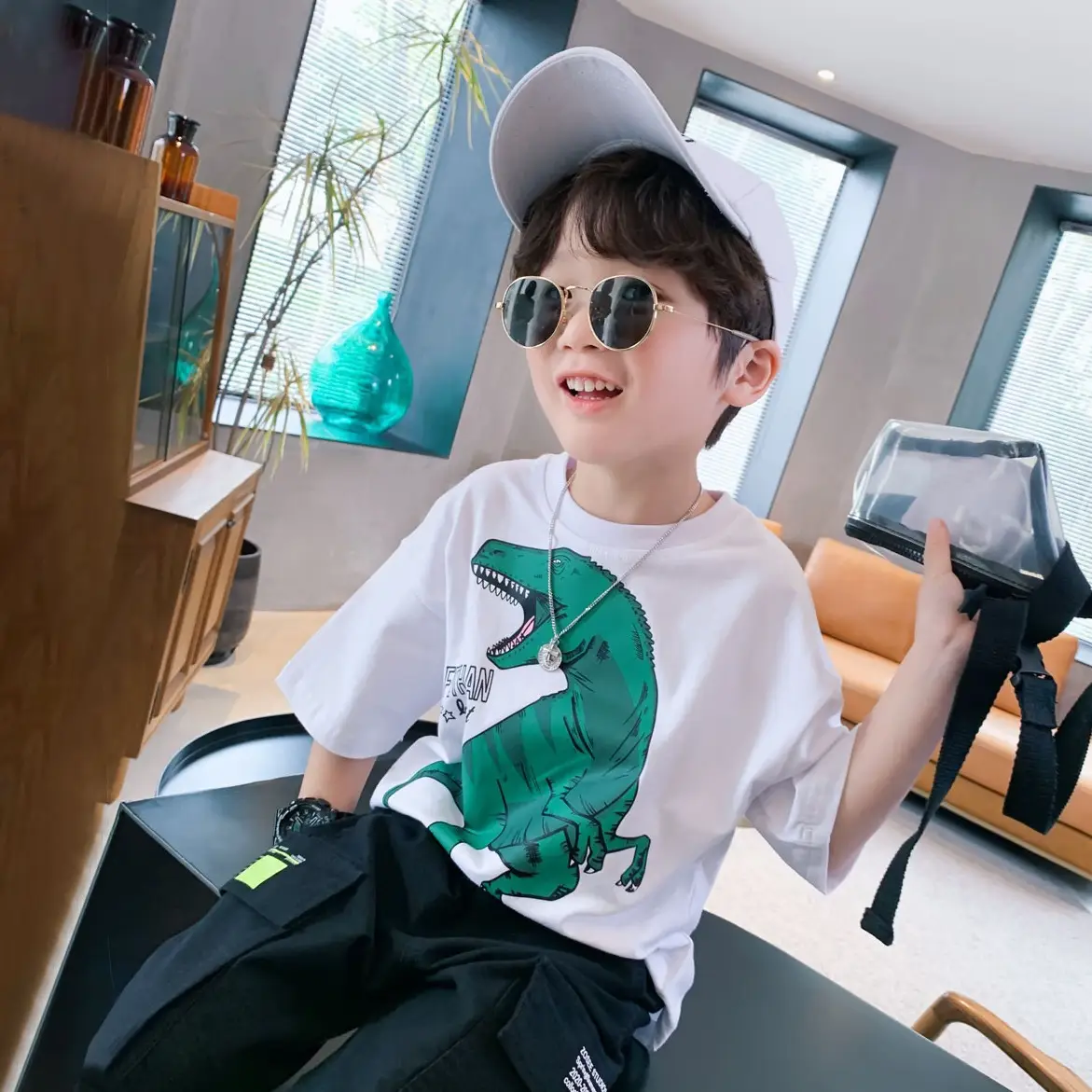 Boys T-Shirt Medium Large Summer 2026 - Image 4
