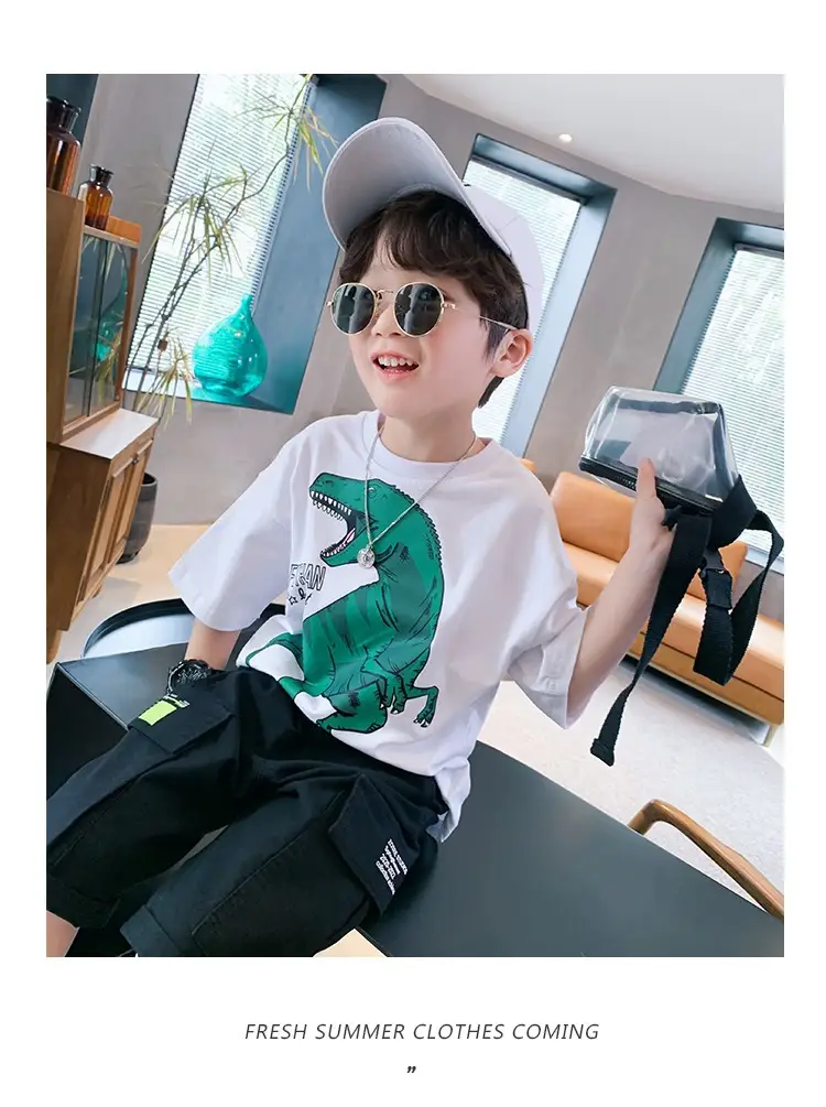 Boys T-Shirt Medium Large Summer 2026 — feature 19