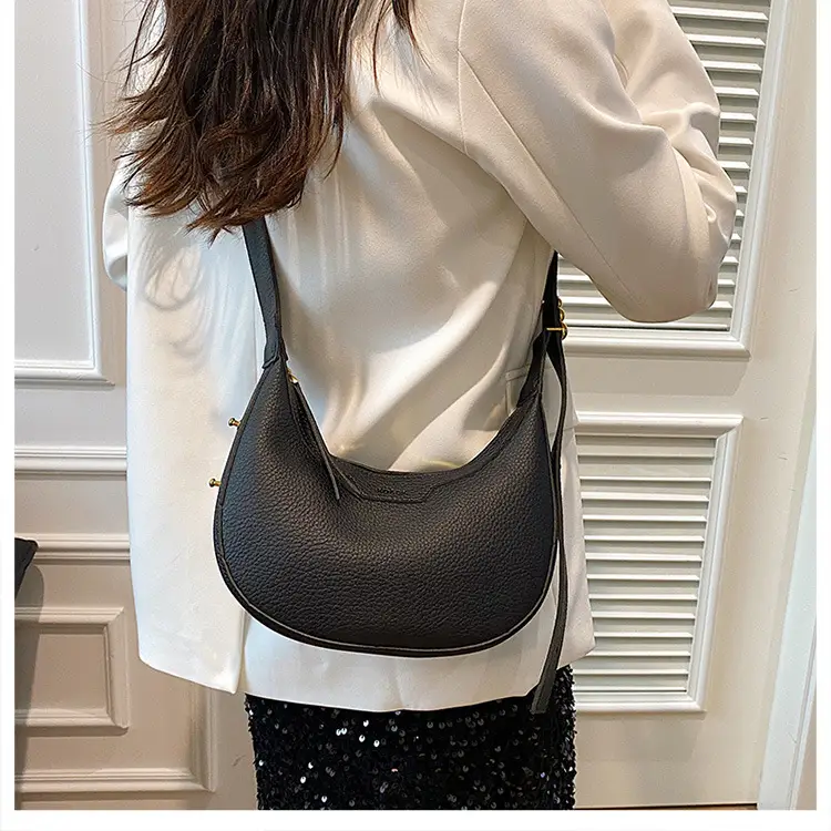 Women's Creamy Underarm Bag with Adjustable Strap — feature 16