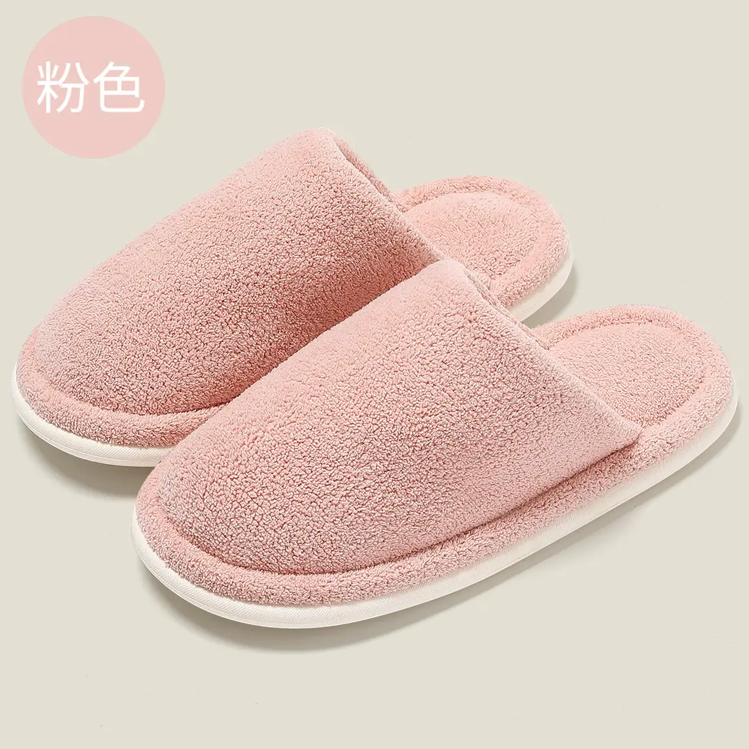 Women's Winter Cotton Slippers for Home Use, Large Size, Cute Cartoon Floor Slippers, Indoor Plush Warm Cotton Slippers for Men and Women - Image 11