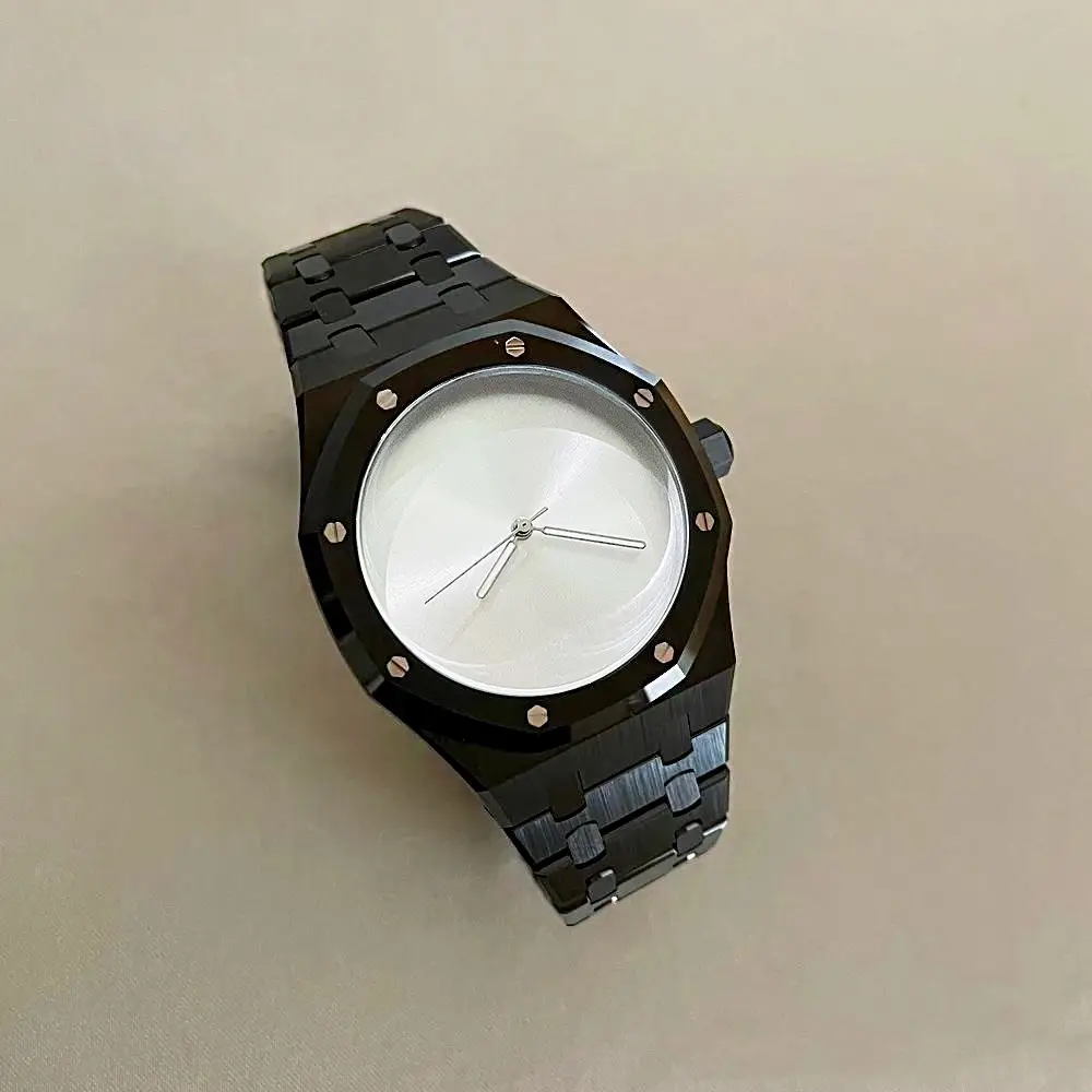 Men's Sunflower Watch Coffee Stainless Steel Waterproof - Image 5