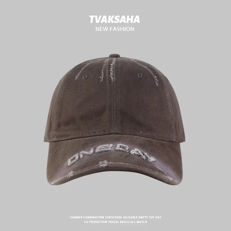Women Pink Baseball Cap with Rhole Brim — feature 11