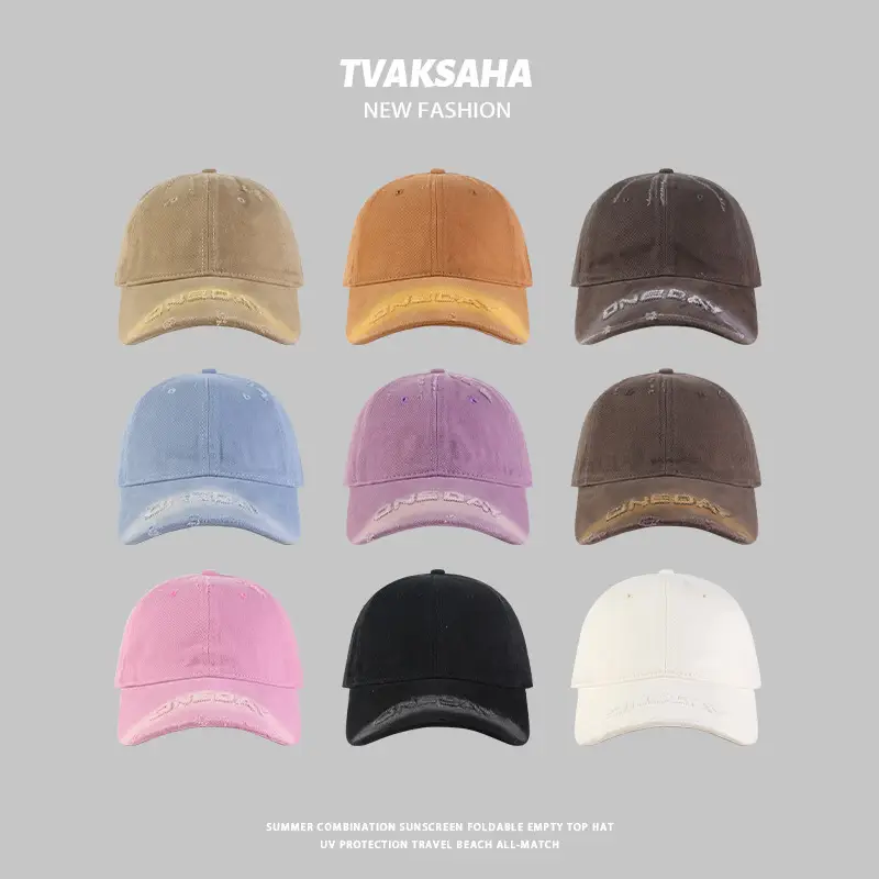 Women Pink Baseball Cap with Rhole Brim — feature 2