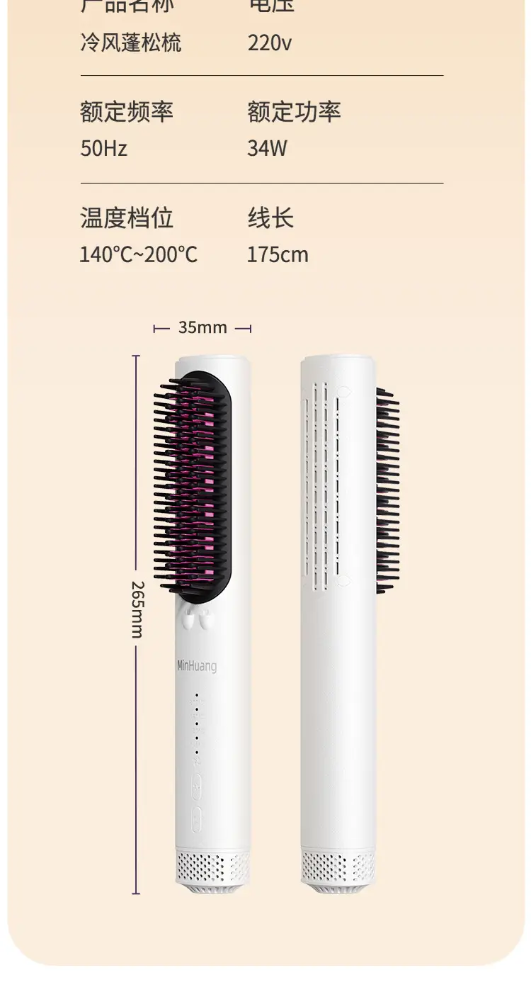 MinHuang Cold Air Hair Straightener with Negative Ion Technology — feature 14