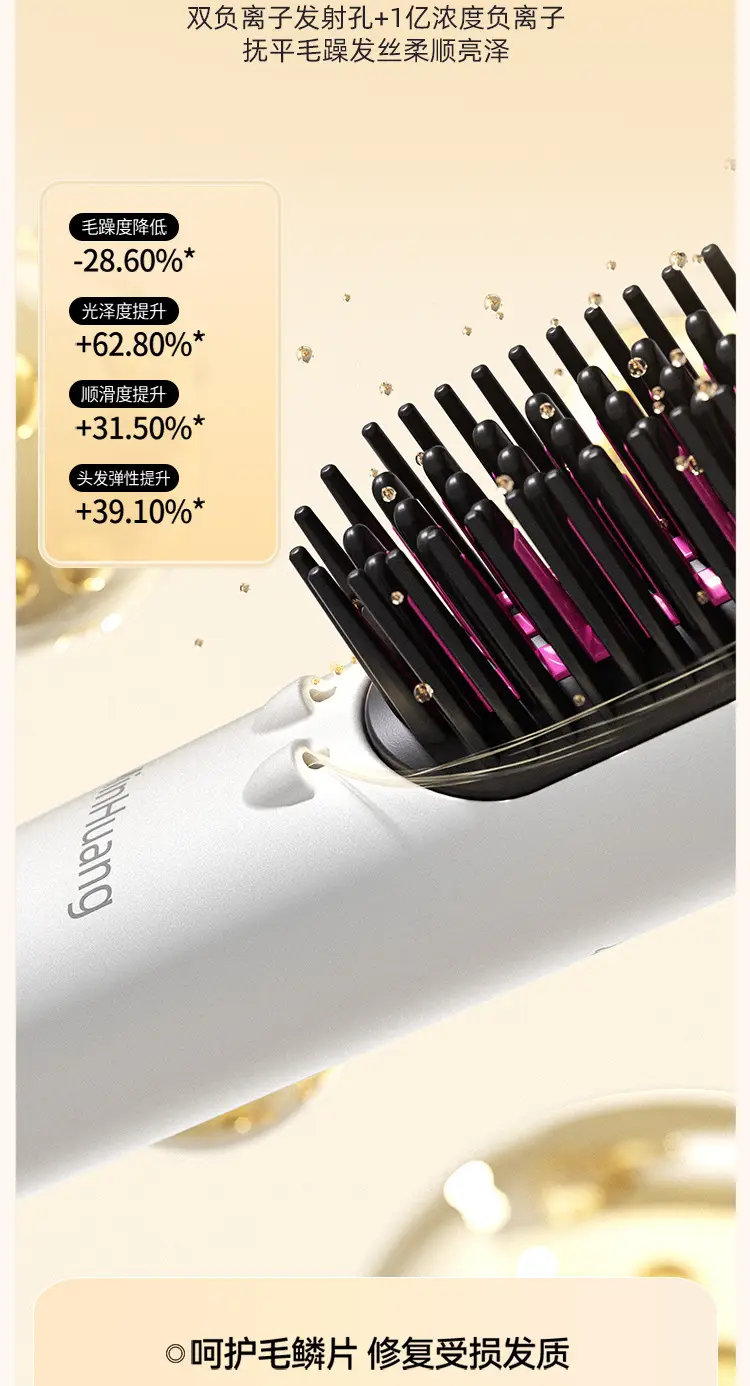 MinHuang Cold Air Hair Straightener with Negative Ion Technology — feature 7