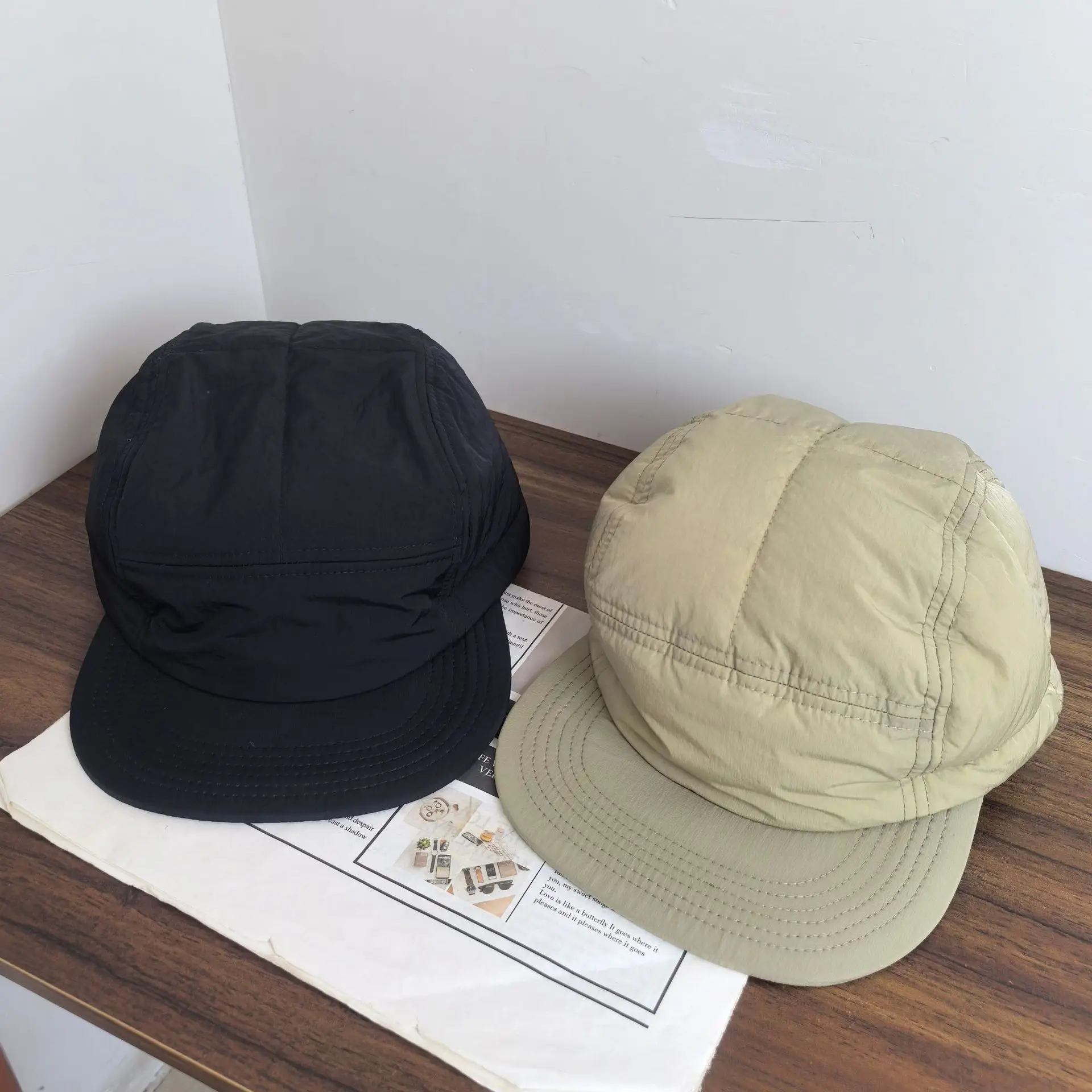 Winter Drying Cap Olive Green for Men Women - Image 5
