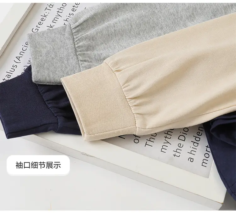 Soft Fabric Boys Polo Shirt Long Sleeve Spring Autumn — feature 25