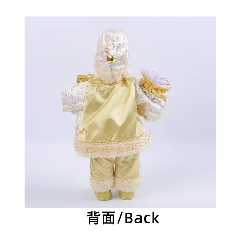 Cross Border Standing Santa Claus Doll Ornament 175g — feature 12