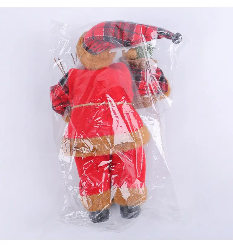 Cross Border Standing Santa Claus Doll Ornament 175g — feature 19