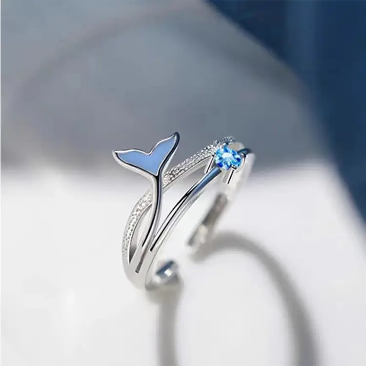 Mermaid Foam Adjustable Ring for Women - Image 3