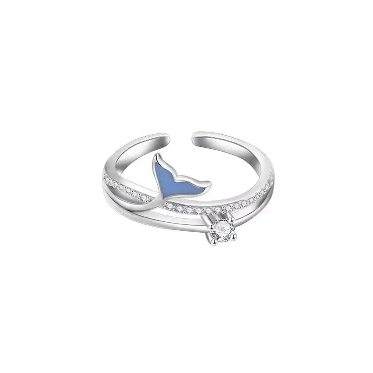 Mermaid Foam Adjustable Ring for Women - Image 5