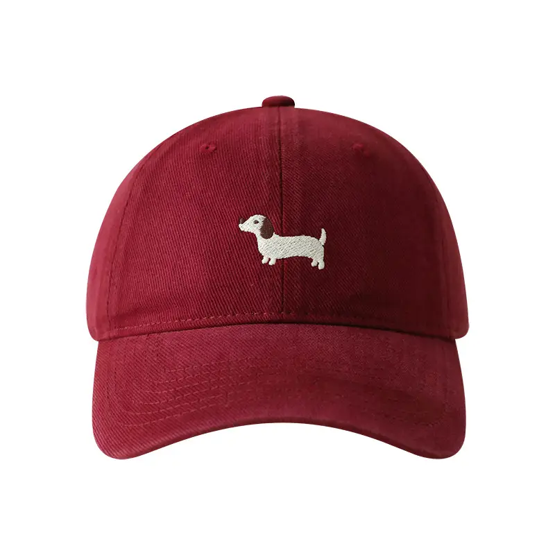 Stubble Dachshund Baseball Cap Tan - Image 9