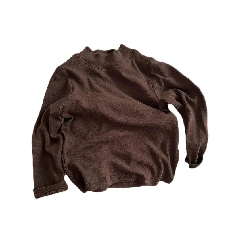 Boys Long Sleeve T-Shirt Solid Color Spring Autumn
