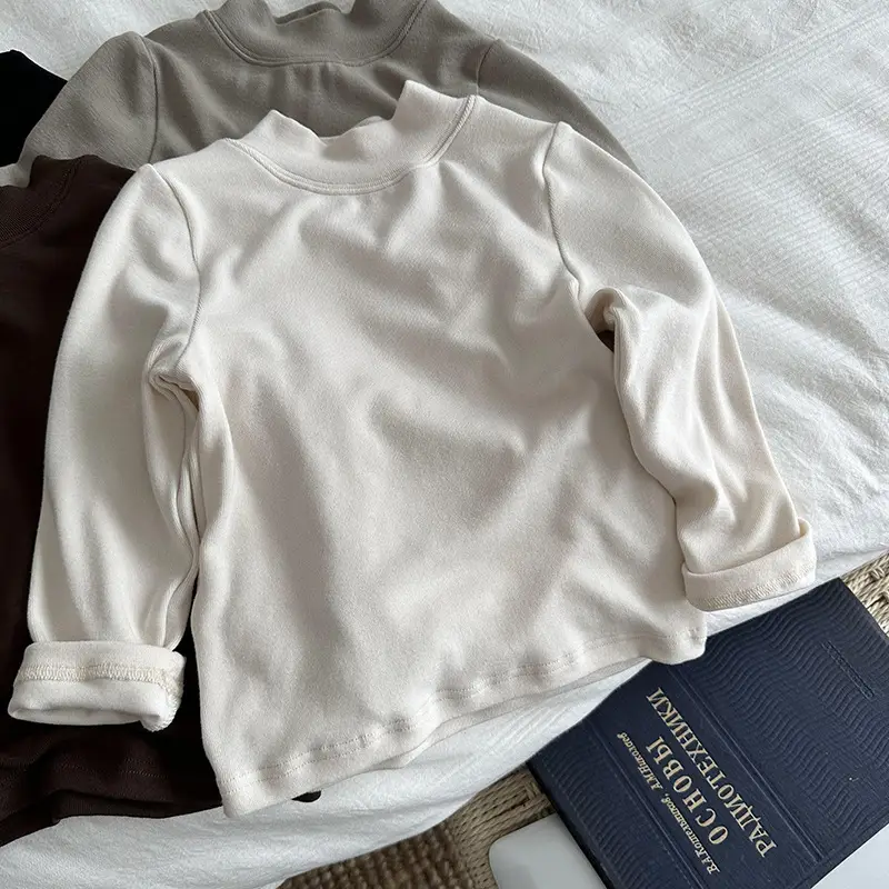 Boys Long Sleeve T-Shirt Solid Color Spring Autumn