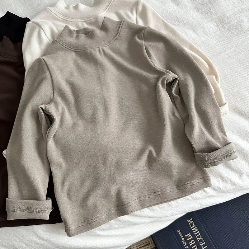 Boys Long Sleeve T-Shirt Solid Color Spring Autumn