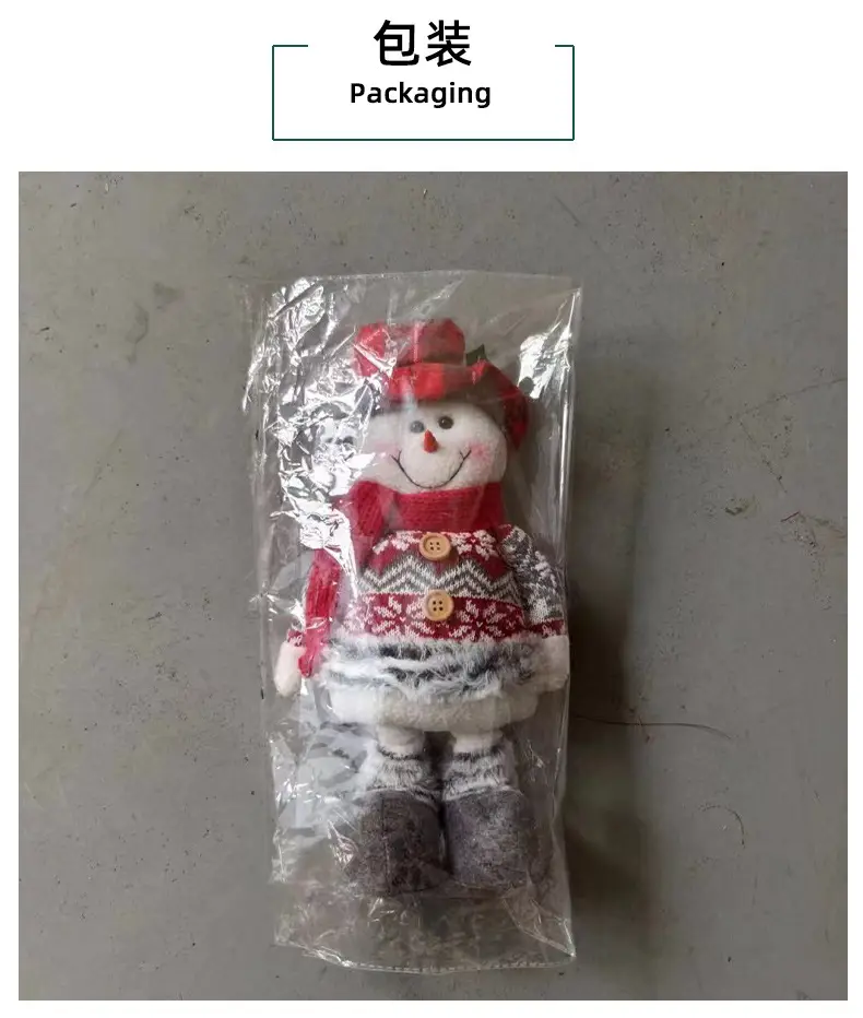 Christmas Snowman Doll 429g Decorative Ornament — feature 12