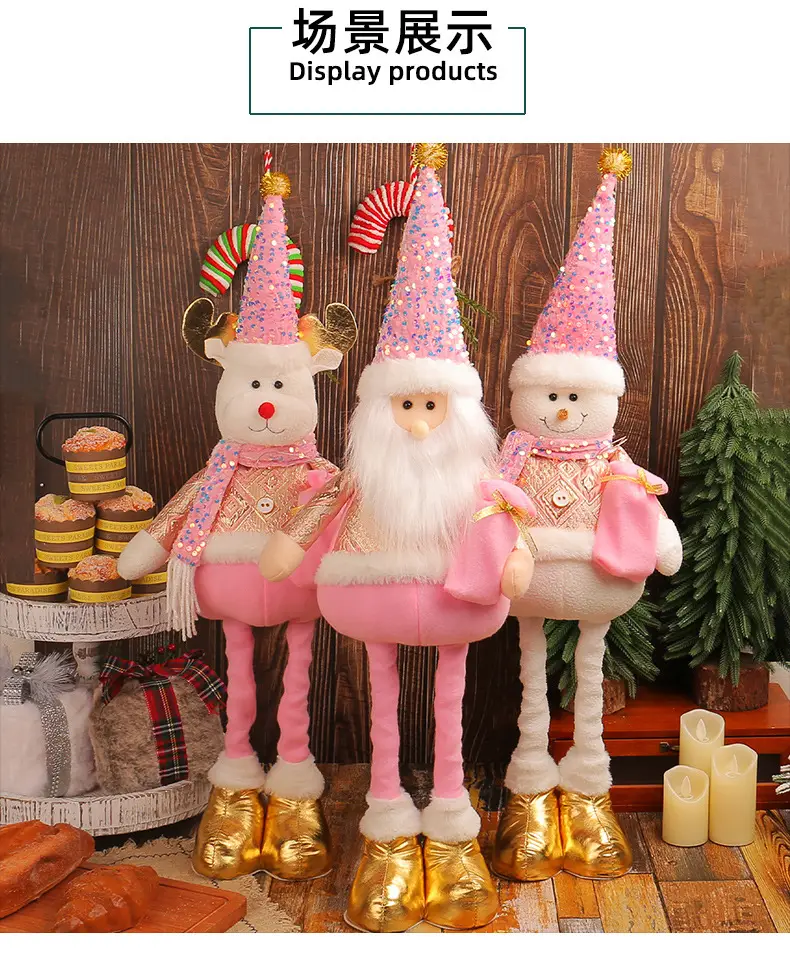 Christmas Snowman Doll 429g Decorative Ornament — feature 4