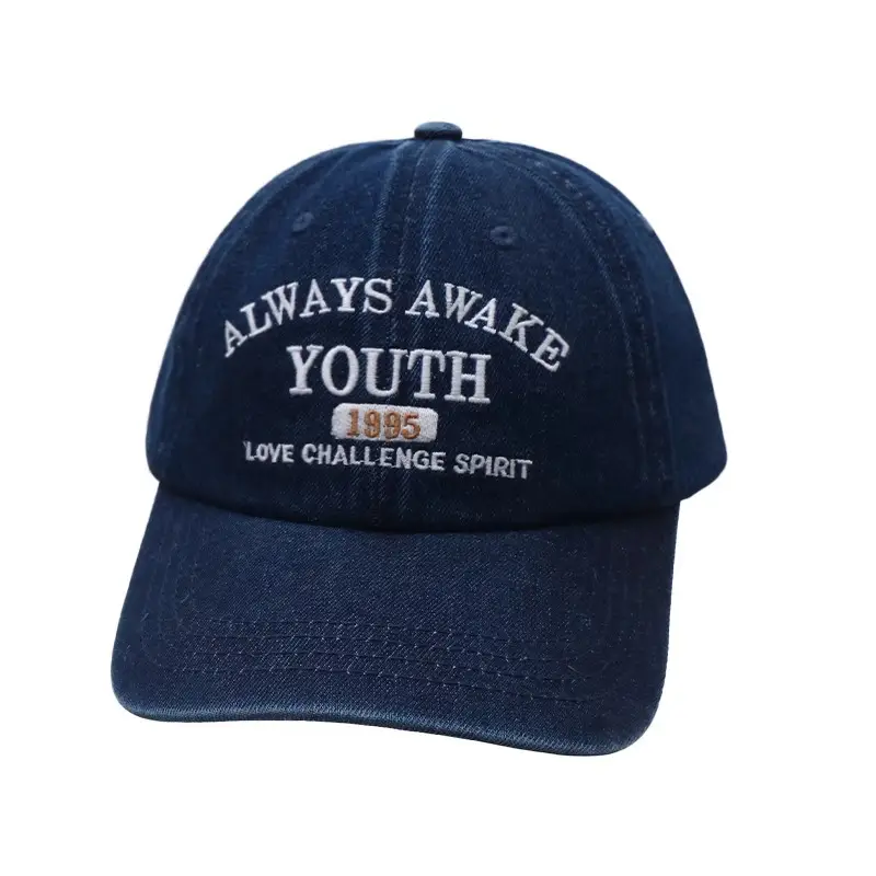 Women Blue Duck Tongue Baseball Cap Summer